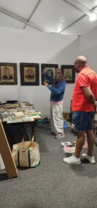 fine art exhibition setup and gallery logistics