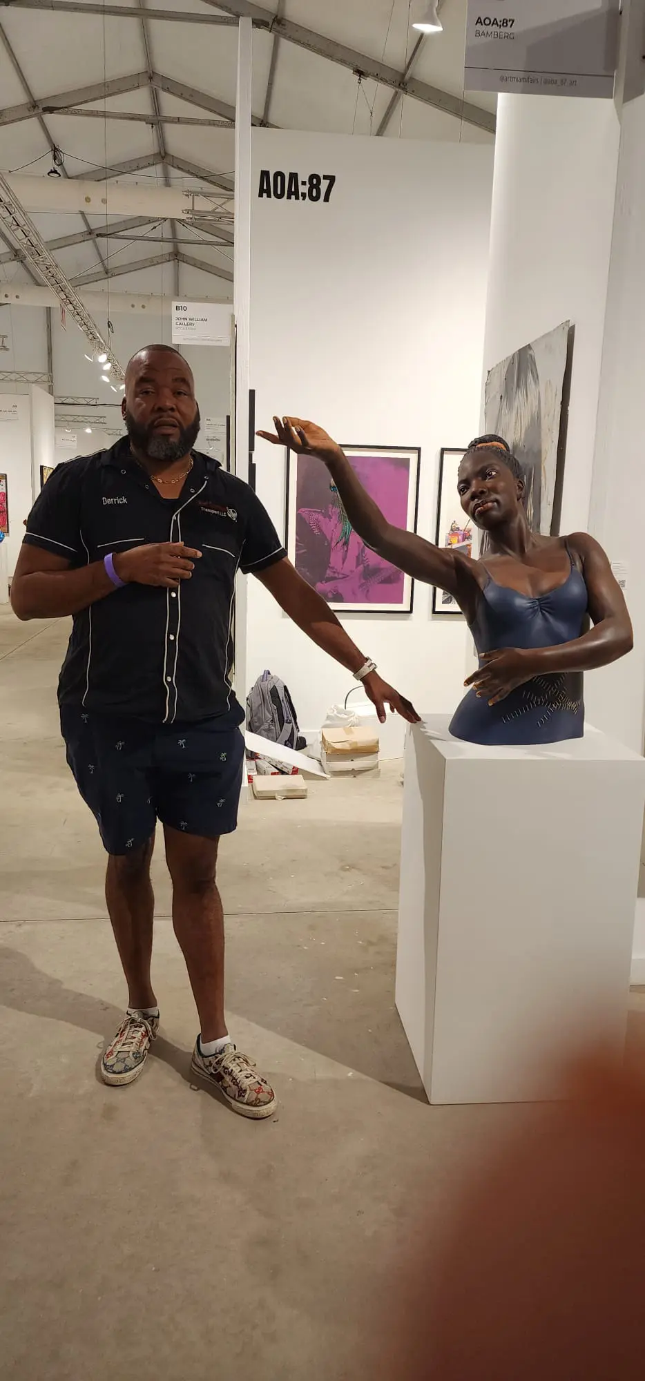 fine art installation and gallery delivery
