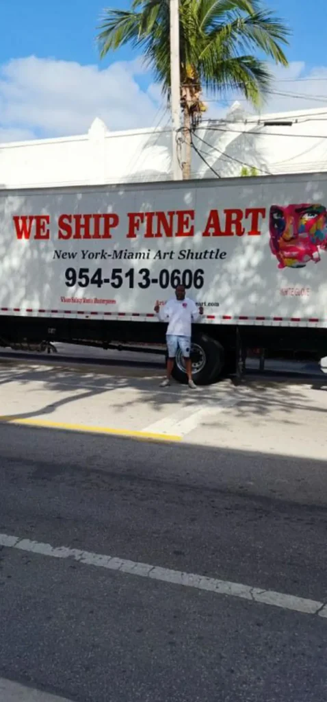 new york miami fine art shuttle truck services