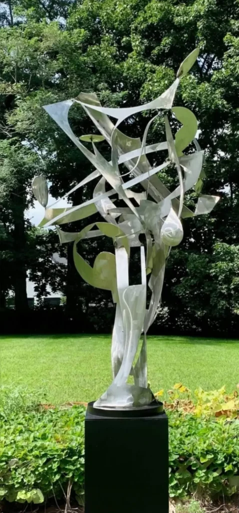 outdoor metal sculpture transportation services
