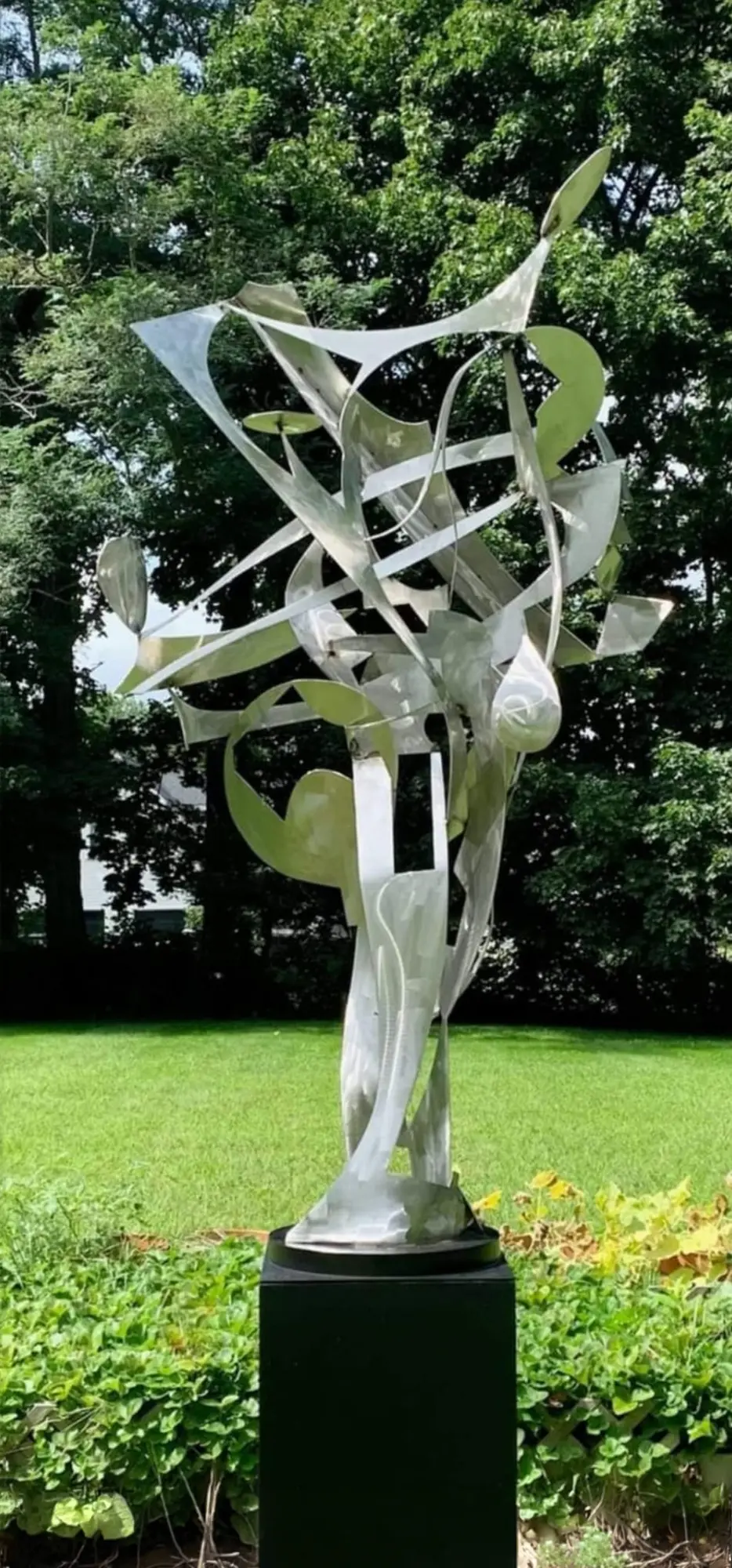 outdoor metal sculpture transportation services