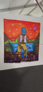 secure large canvas art shipping services