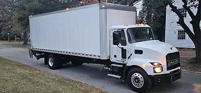 white glove antique moving truck