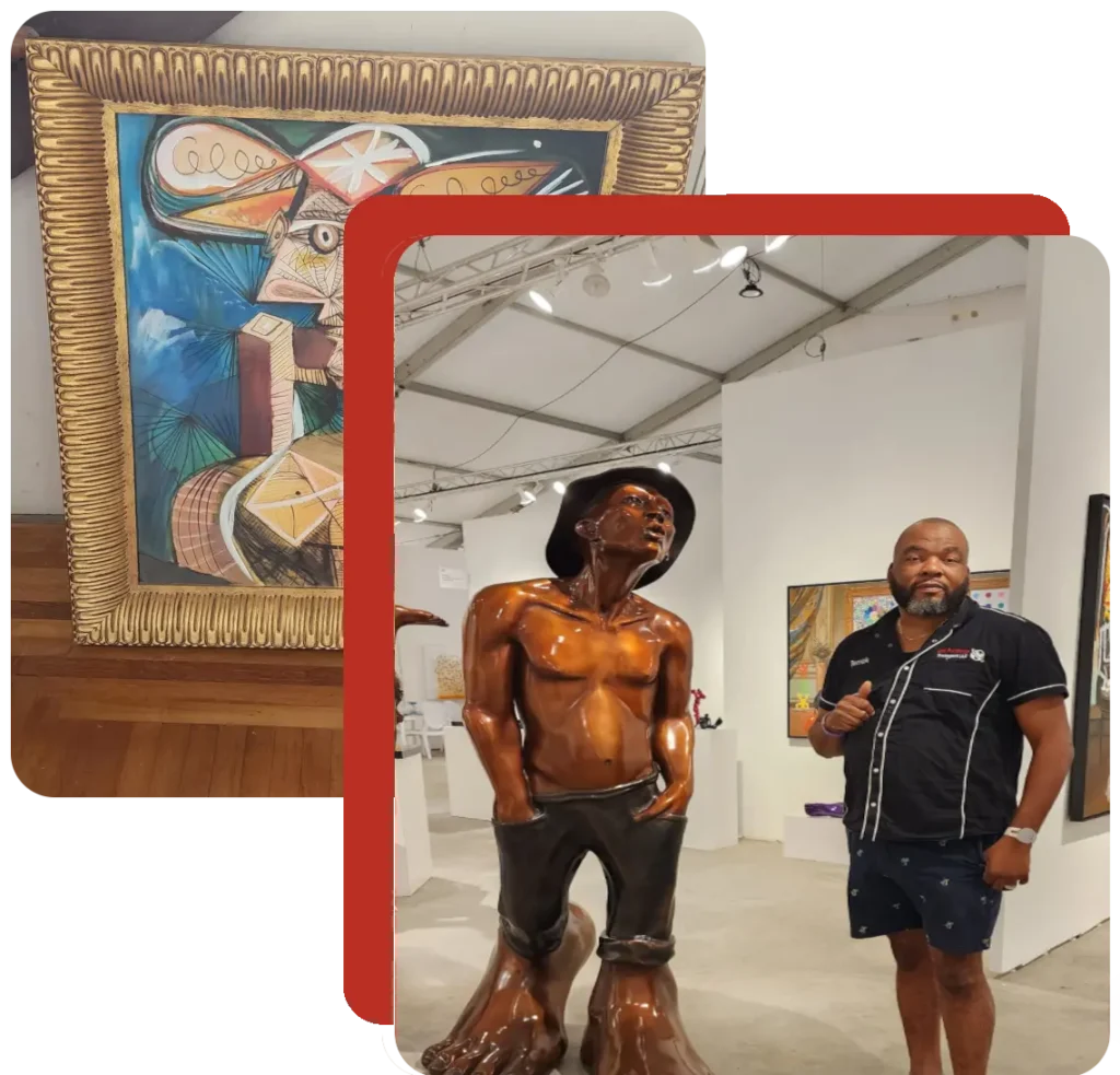 white glove fine art handling and exhibition services